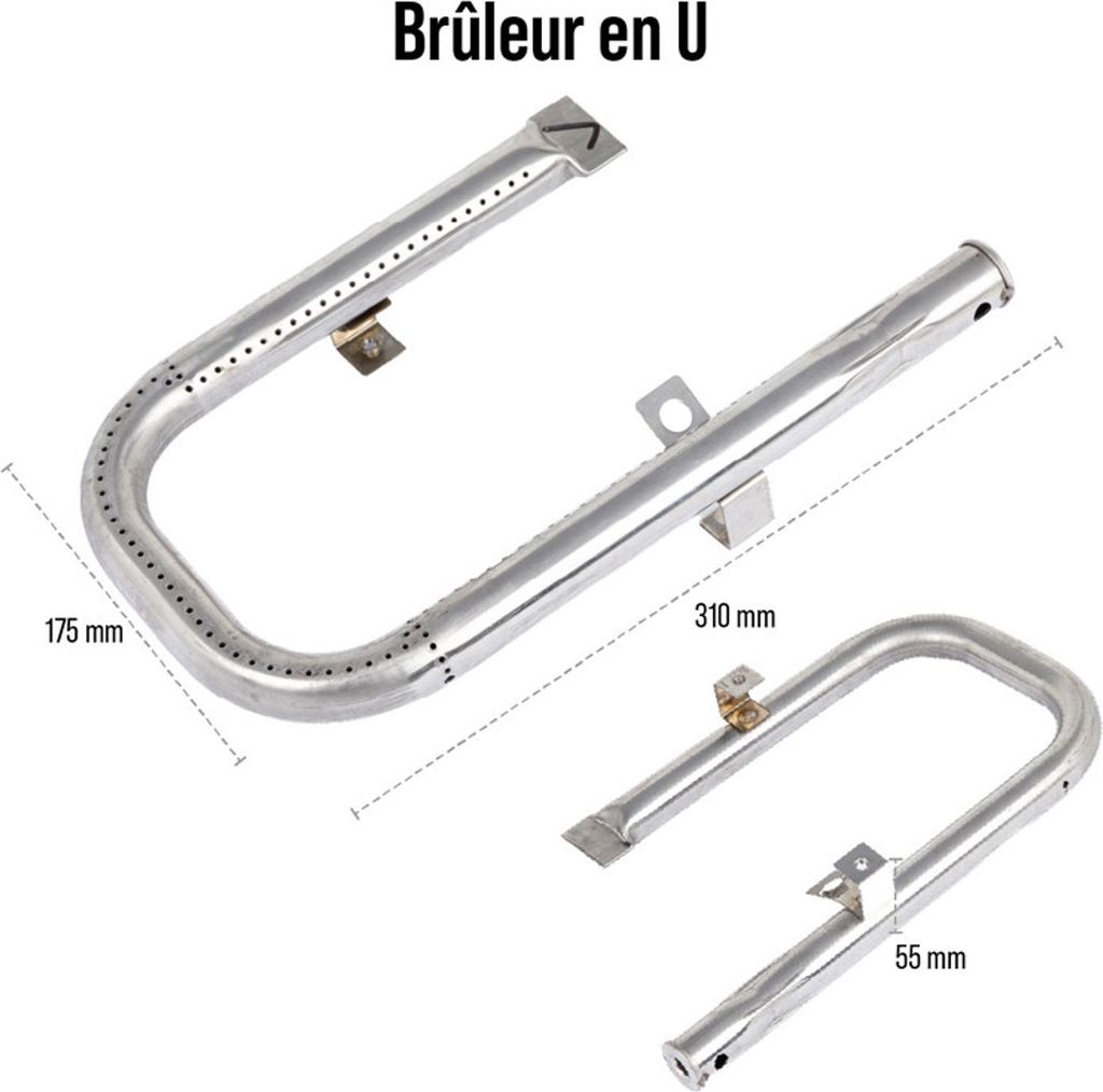 Brûleurs en u Image du produit 