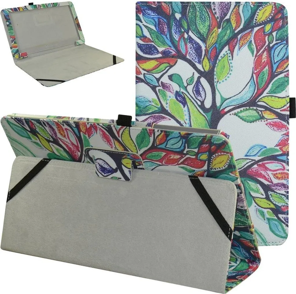 Étui Tablette Trekstor Surftab Twin 11,6" Robuste Motif Arbre Coloré