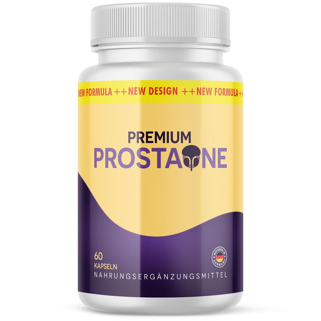 Premium ProstaOne Kapseln - für mehr Leidenschaft zu zweit - natürliche Zutatenkombination - 60 Kapseln