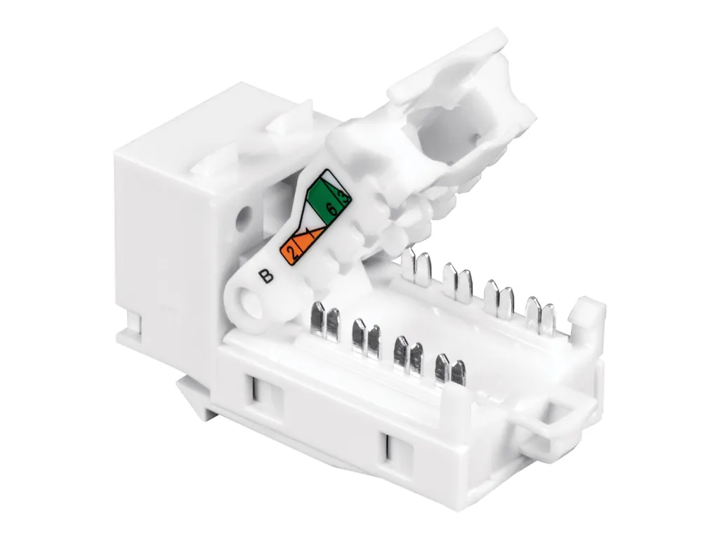 TRENDnet Keystone Cat6 Jack 25-Pack - Module 90° sans outil TC-K25C6 - 9