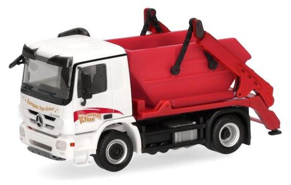 Herpa 319935 - 1:87 MB Actros M 08 Meiller Absetzkipper AK12 Circus Charles Knie