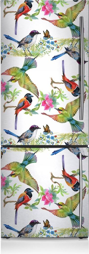 Magnete Küche Kühlschrank Kühlschrankmagnete 70x190 cm - Bunte Vögel.