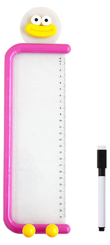 Acryl-Notiztafel für Monitore, transparente Seitenhalterung mit Klemme, Handyhalterung und Lineal – ideal als Schreibtisch-Organizer.