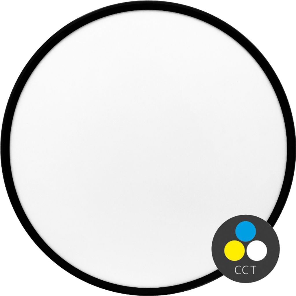 LED Solution Černé přisazené LED svítidlo Modio kulaté Obrázek produktu 