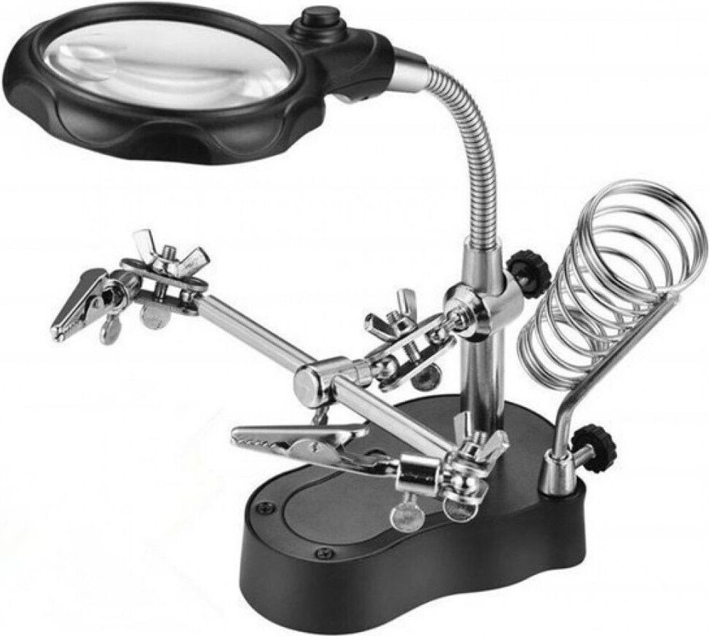 Platinenhalter Dritte Hand Fixierhilfe Helfhende Hand mit Produktbild 