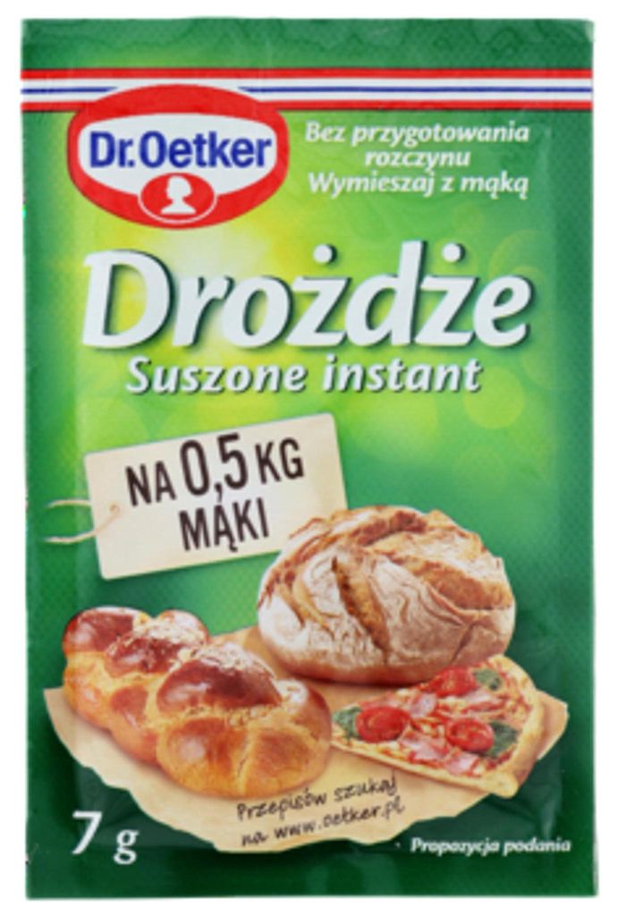 Dr. Oetker Instant Droge Gist, 7 gram Productafbeelding 