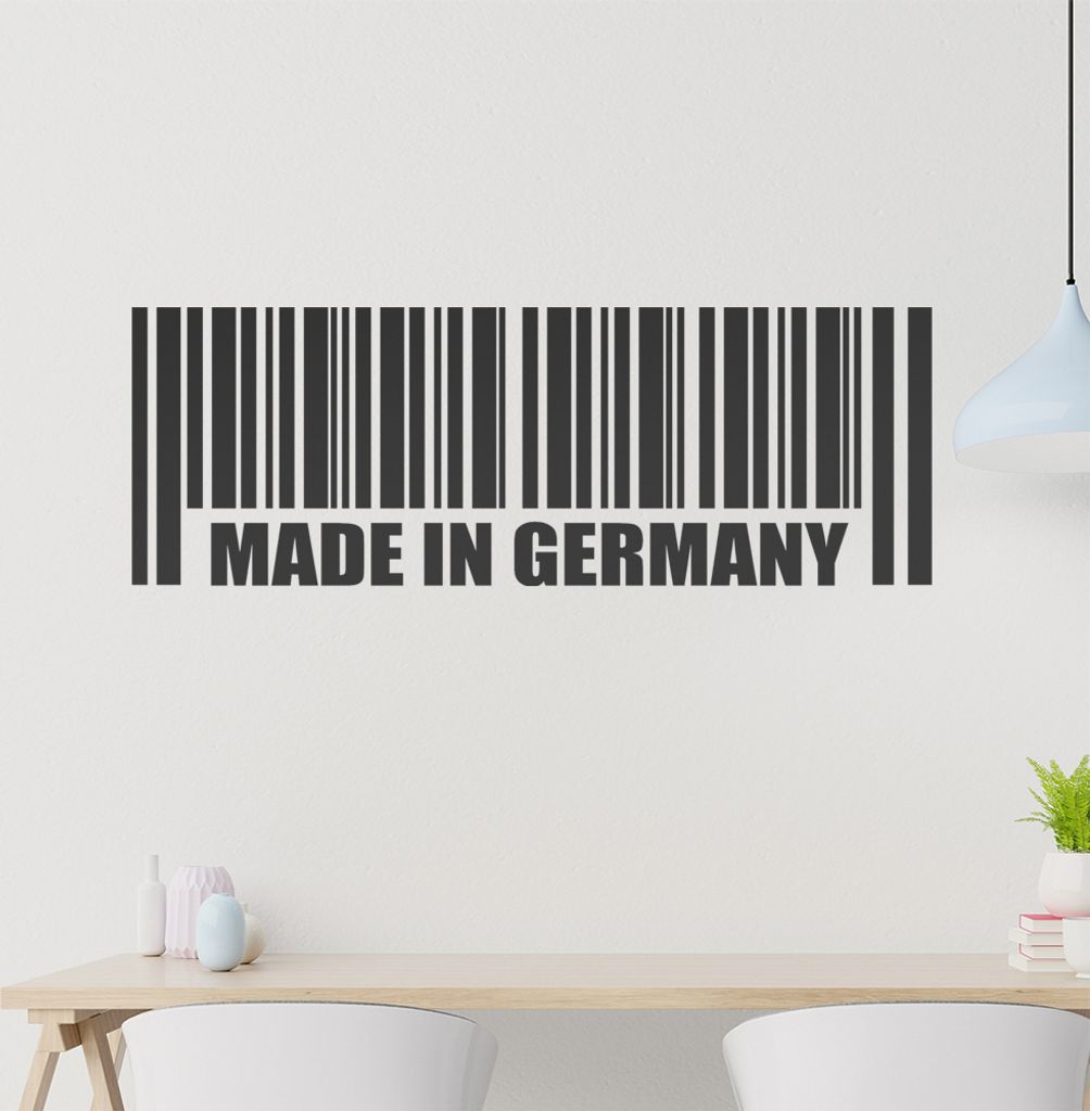 Germany Wandtattoo in 6 Größen - Wandaufkleber Wall Sticker - Dekoration, Küche, Wohnzimmer, Schlafzimmer, Badezimmer