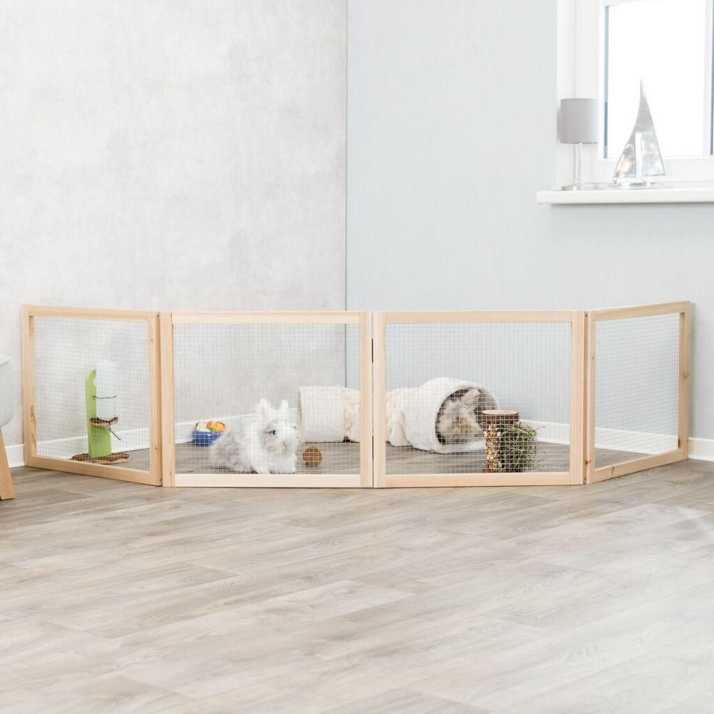 TRIXIE Indoor Freilaufgehege - 4 Elemente à 60 × 50 cm Produktbild 