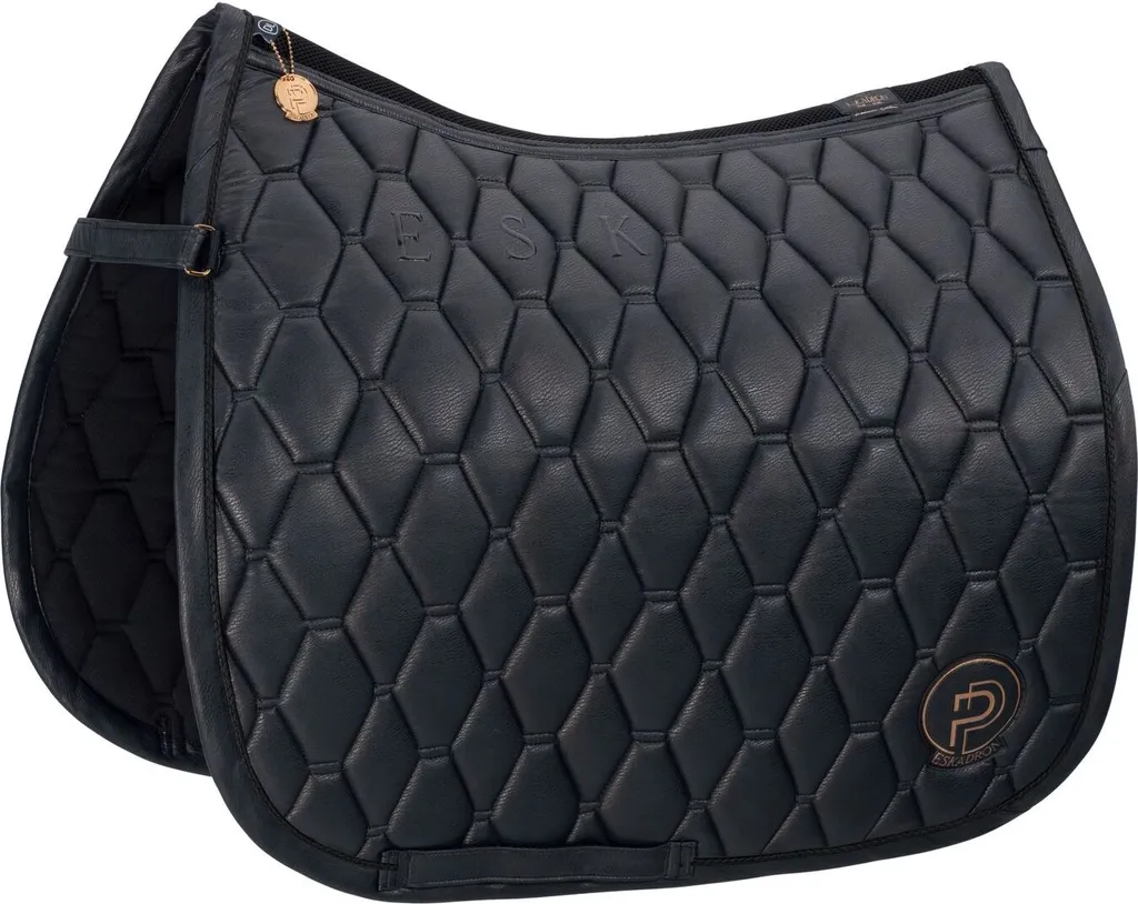 Sottosella Eskadron Metallic Faux Leather Black Platinum 2023 - Look Top