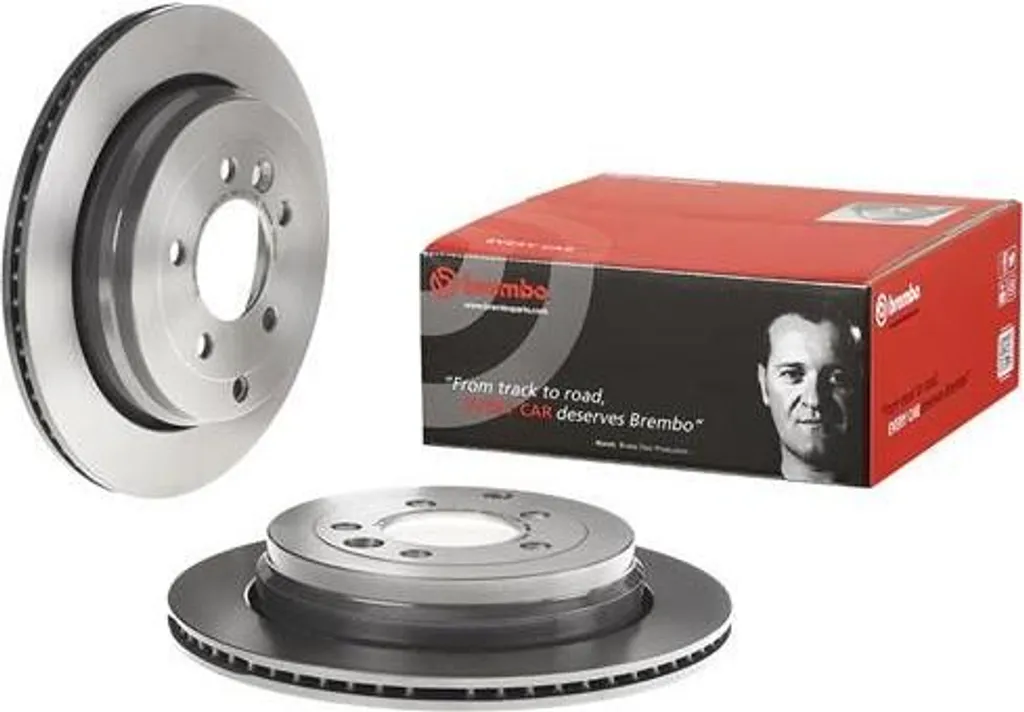 Disque de frein Brembo 09.8874.31 pour Land Rover Discovery III et IV