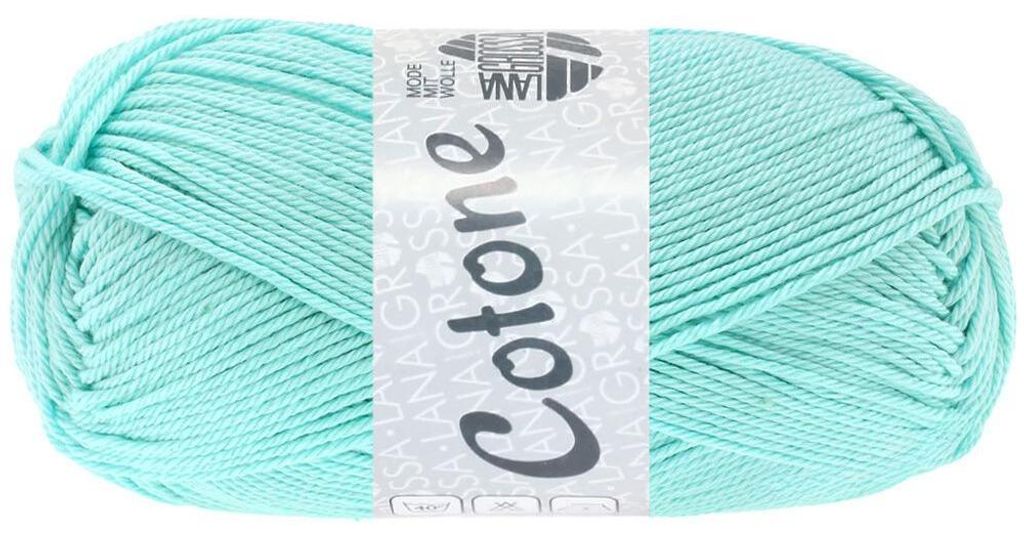 Lana Grossa - Cotone 0035 mint Produktbild 