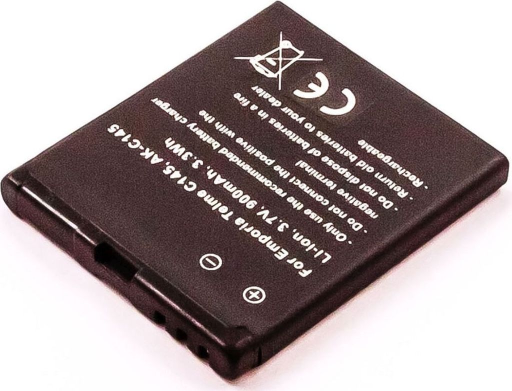 Akku für Bea-fon C145 Li-Ion 3,7 Volt 700 mAh schwarz.