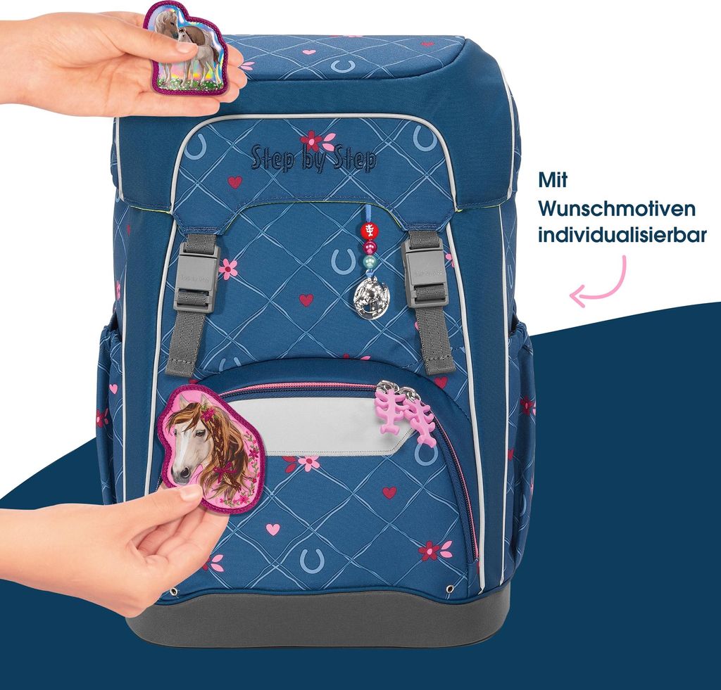 Step by Step Schulranzen-Set GIANT „Horse Lima“, 10-teilig, Produktbild 