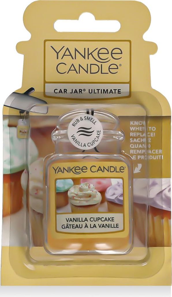 Vela Yankee Candle con aroma a cupcake de vainilla, color Imagen del producto 