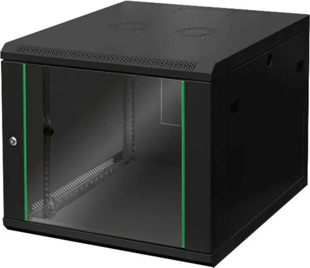DIGITUS Dynamic DN-19 09U-6/6 Coffret Mural 9HE 600x600 mm Noir