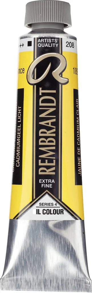 Peindre à l'huile avec Rembrandt Jaune de Cadmium Clair 208 40 ml
