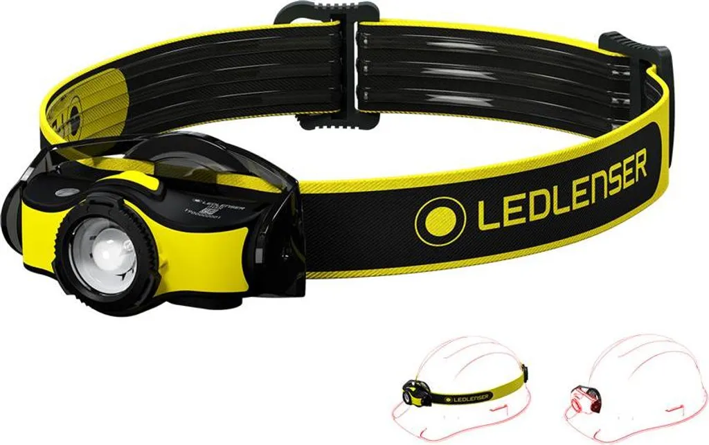 LED LENSER IH5R Lampe frontale rechargeable 400lm IPX4 pour industrie