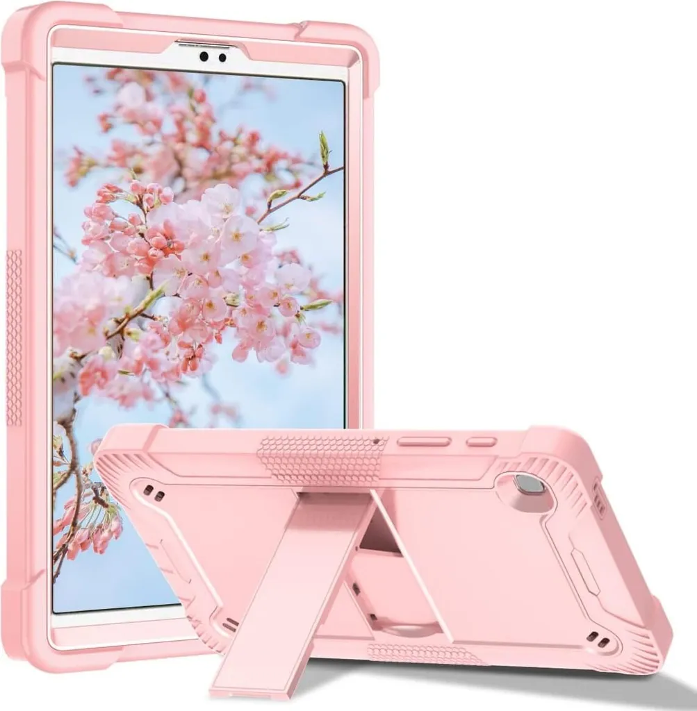 Custodia per Samsung Galaxy Tab A7 Lite 8.7" con tracolla Rosa