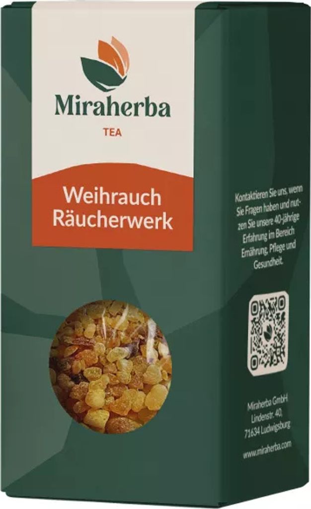 Miraherba - Weihrauch Räucherwerk - 50g
