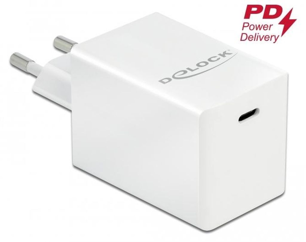 Delock Netzteil - 60 Watt - 3 A - PD 3.0 (24 pin USB-C)