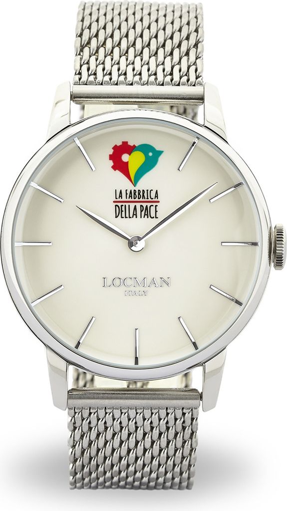 Locman - 0251V05AVPACEB0 - Armbanduhr - Herren - Quarz - 1960 La Fabbrica Della Pace