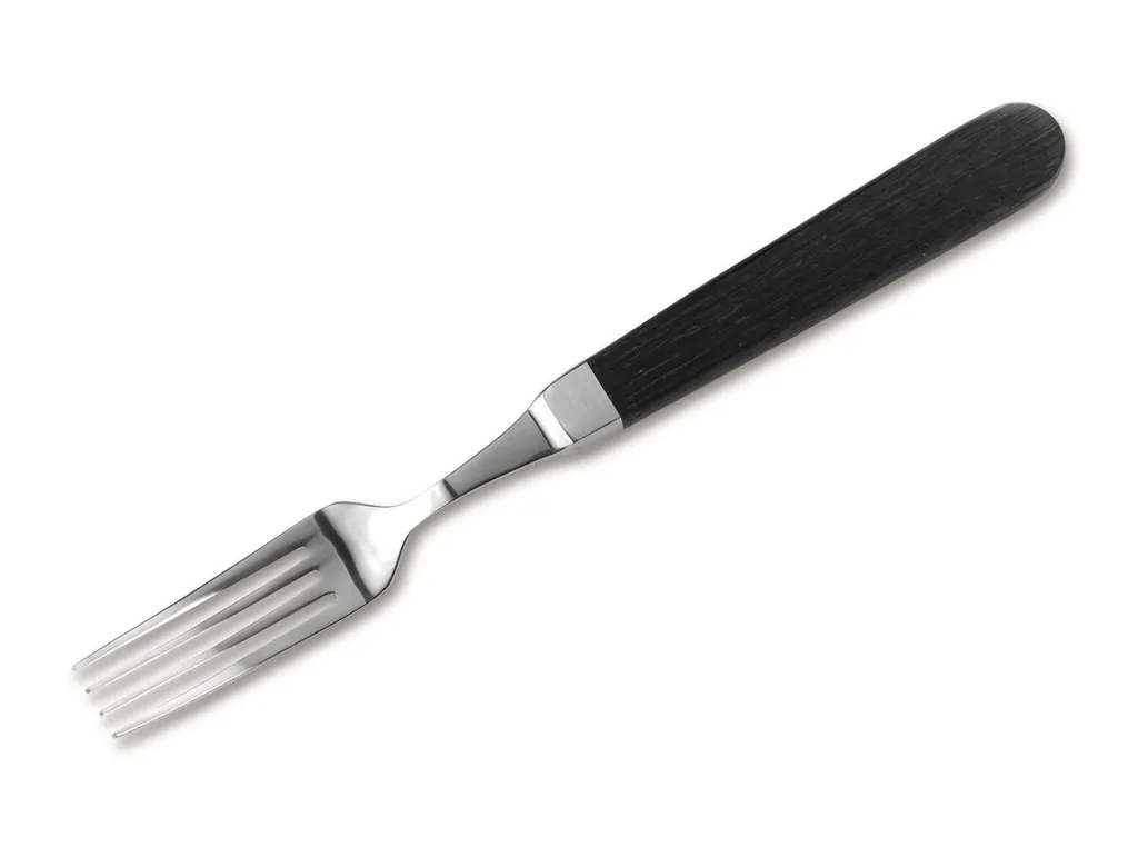 Fourchette de table pour steak en bois de chêne des marais par Böker