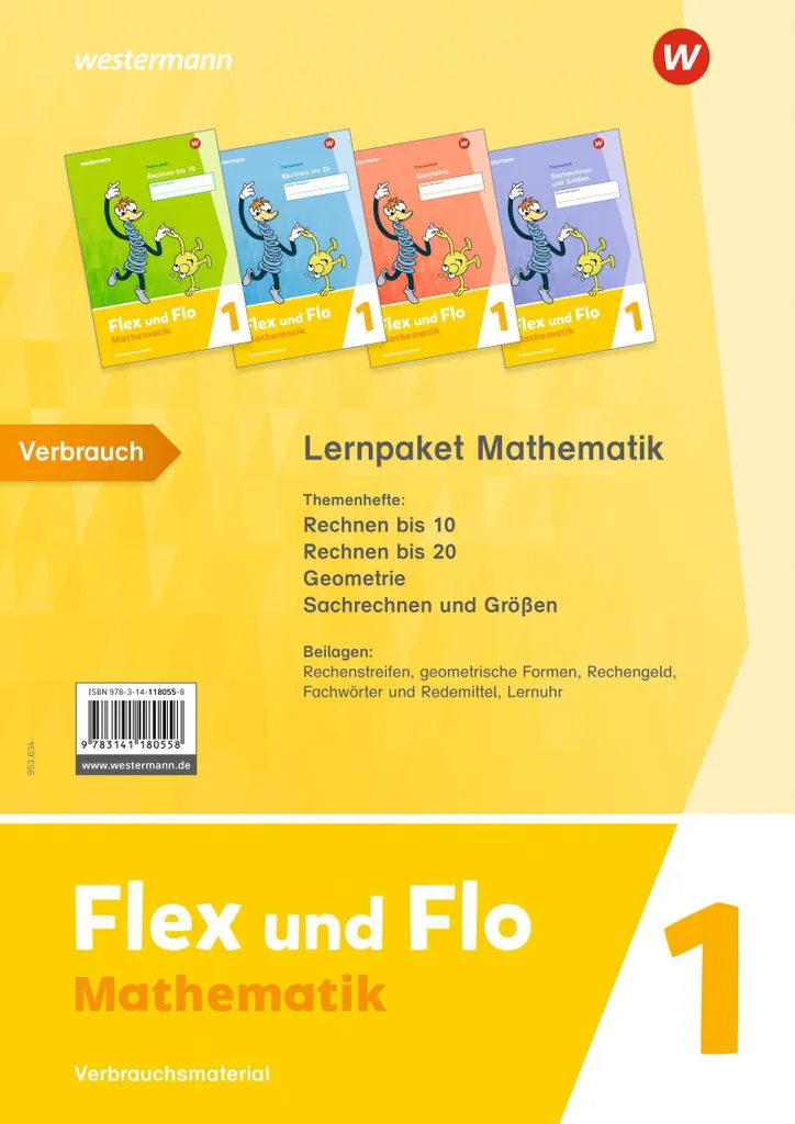 Méthode Mathématiques Allemand Flex und Flo Themenhefte 1 CP