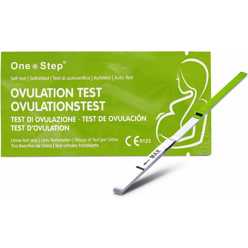 One+Step Ovulationstest GreenLine mit optimaler Sensitivität 20 miu/ml - 50 Stück