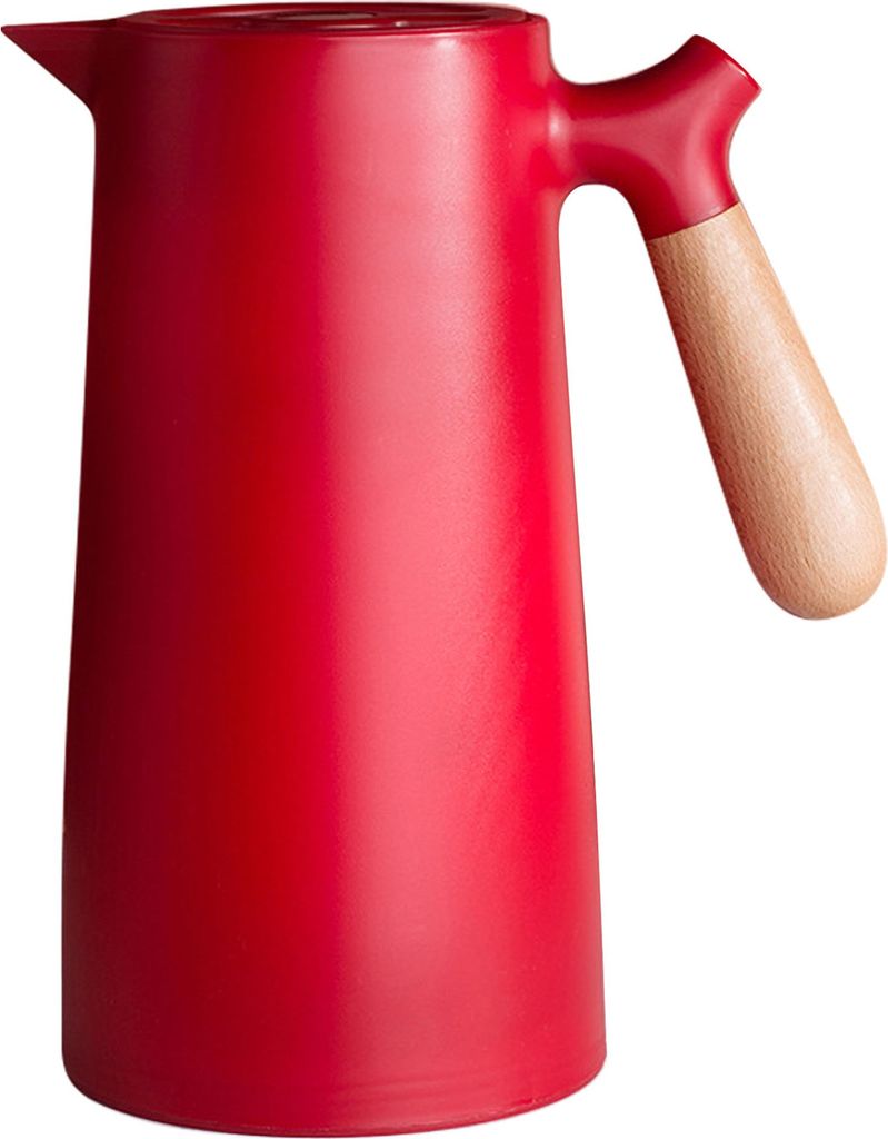 1000ml Thermo-Kaffeekaraffe Doppelwandige Thermoskanne Haushaltsglas-Liner Kaffeekanne Isolierkanne fuer den Haushalt Vakuumkaraffen