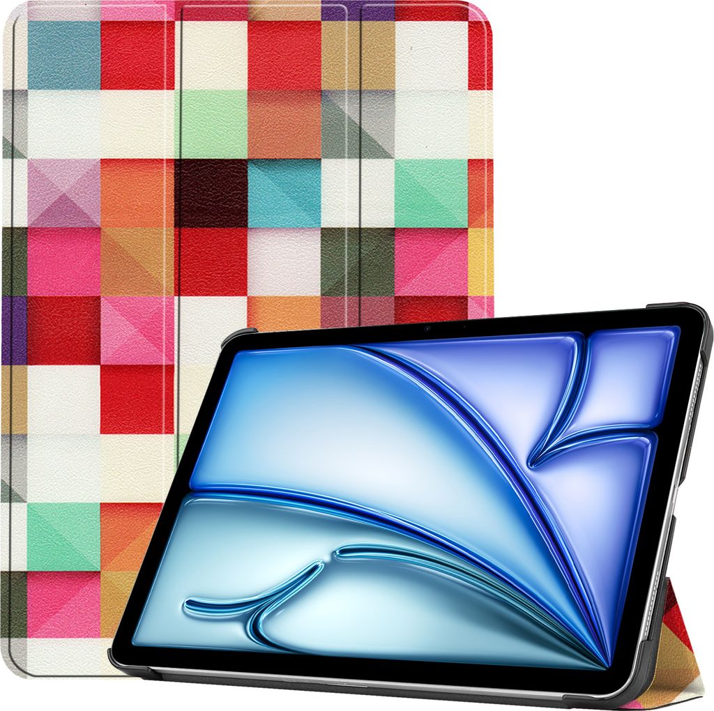 Smart Cover Hülle für Apple iPad Air 10.9 2020/2022 4/5 Generation iPad Air 11 2024 M2 11 Zoll Schutzhülle Flip Case aufstellbare Tasche Booksty...