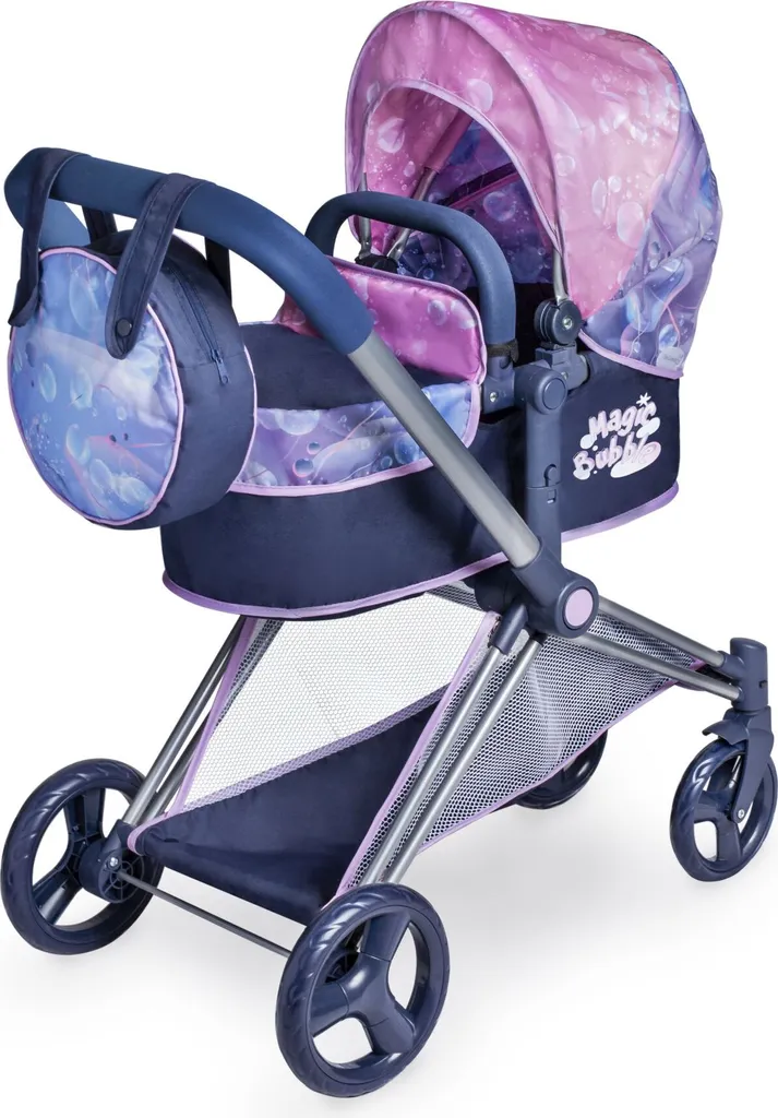 Poussette poupée 3 en 1 pliable DeCuevas 81776 Magic Bubble