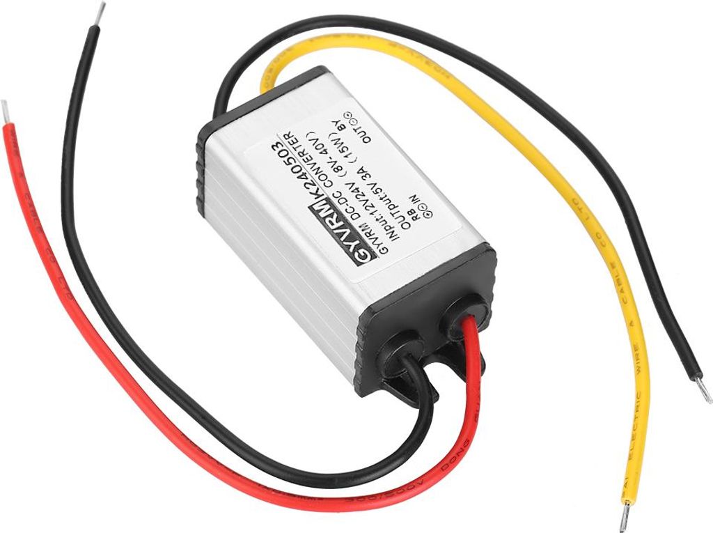 DC-DC 12 V/24 V auf 5 V 3 A Buck-Wandler Step-Down-Stromversorgungsmodul