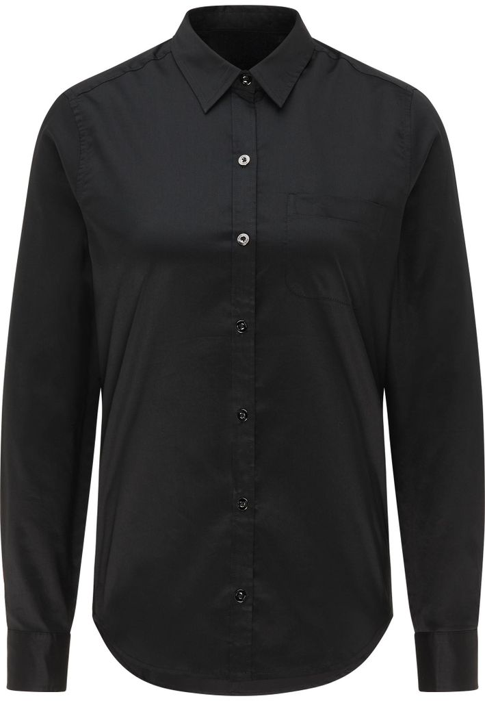MALUBA Damen Bluse - Schwarz, XXL