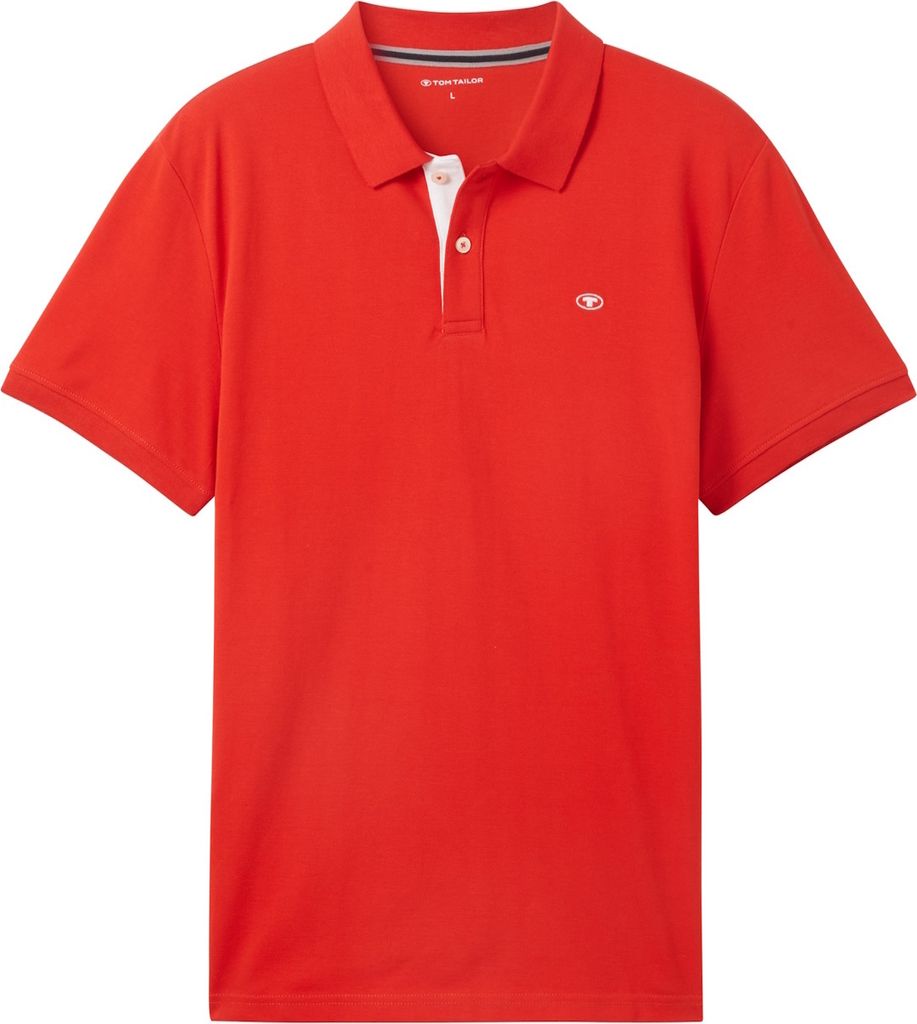 Tom Tailor Poloshirt BASIC Kurzarmshirt mit Polokragen