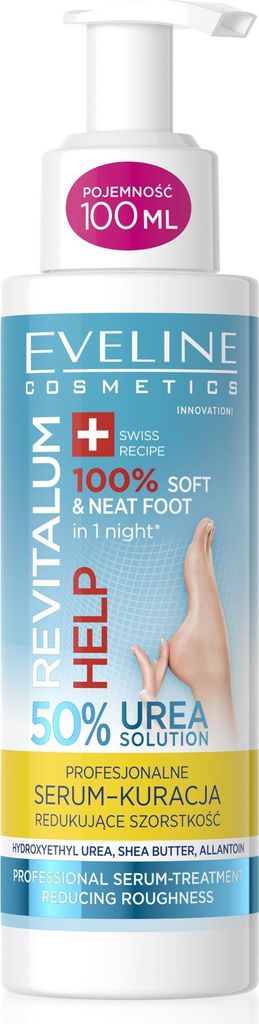 Eveline Cosmetics Revitalum – feuchtigkeitsspendende, beruhigende Fußcreme
