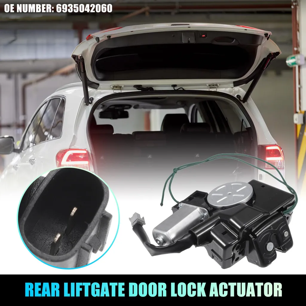 Actionneur Verrouillage de Coffre Toyota RAV4 Noir Argenté avec Câble Acier