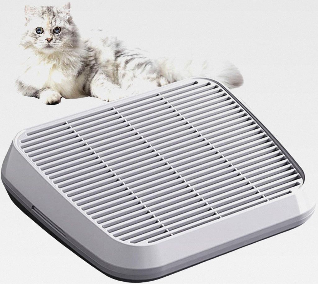 Katzenstreu Rampen, rutschfeste doppellagige Auffangschale, Anti-Tracking Streulampe, einfache Wartungsfunktion, rutschfeste Stabilität, 35 cm, f...
