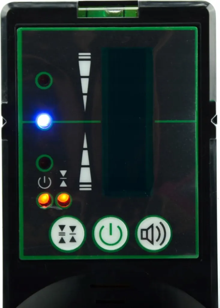 Récepteur Laser Rosfix Portée 100m avec Niveaux à Bulle et Écran LCD - 4