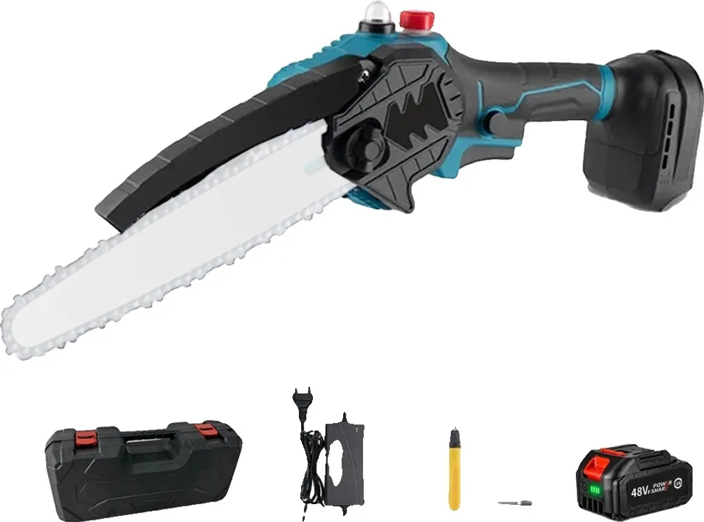 Scie à chaîne pour entretien du jardin 8 pouces et moteur sans balai B