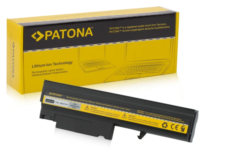 Batterie de Rechange pour PC Portable IBM ThinkPad T40 T41 T42 R50 et R51