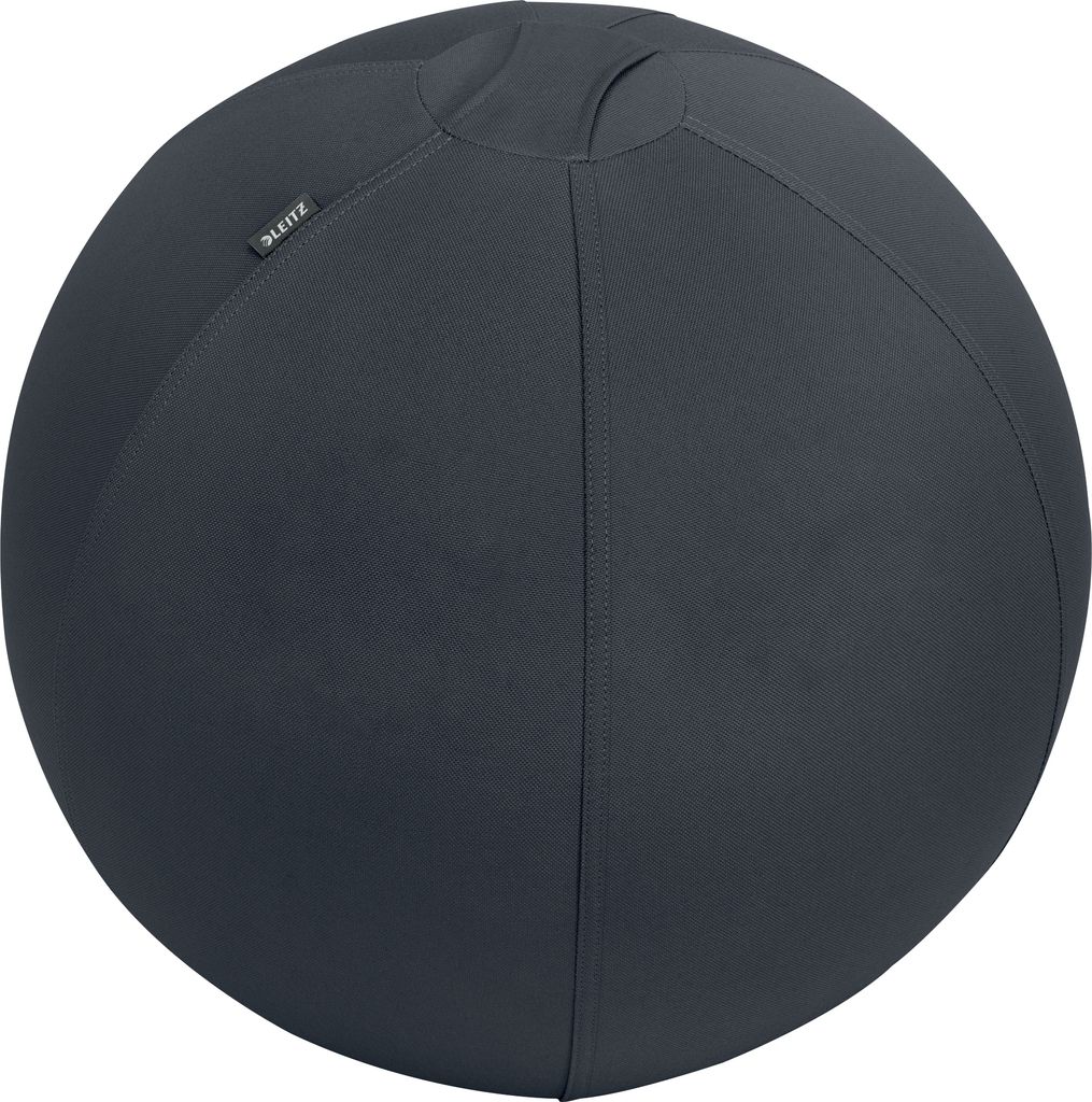 LEITZ Ergo Active Sitzball samtgrau 65cm,Anti-Wegroll-Design