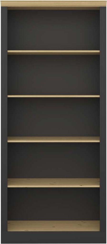 Nola Regal 4 Ablagen kaffeefarben.