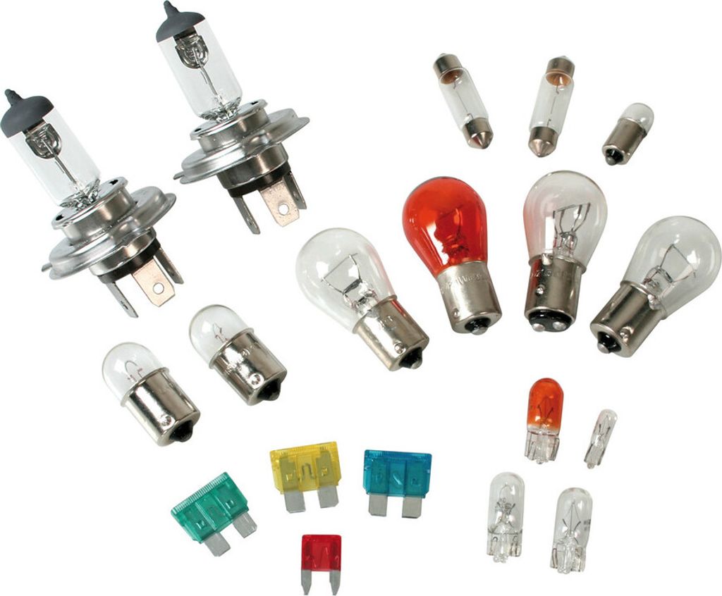 Lampa Kit Ersatzlampen 19 St., Halogen 2x H4 - 12V