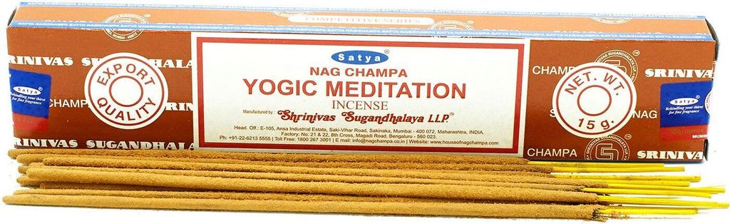 Räucherstäbchen - Satya Nag Champa - Yogic Meditation - Produktbild 