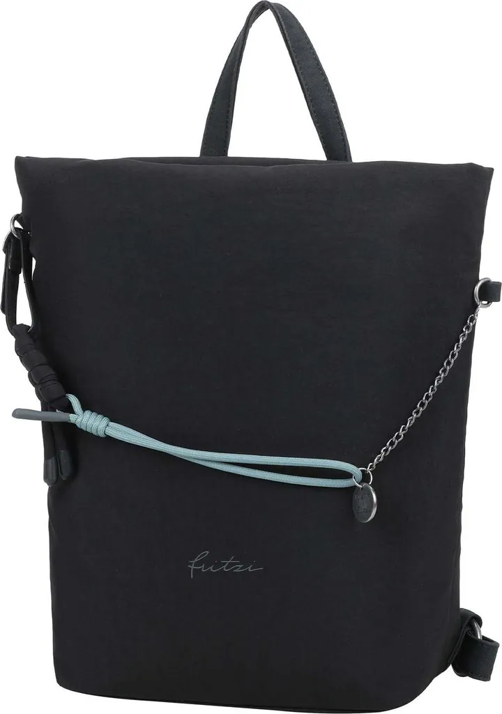 Sac à dos Limited Chain Sky Backpack Black avec chaîne décorative chic