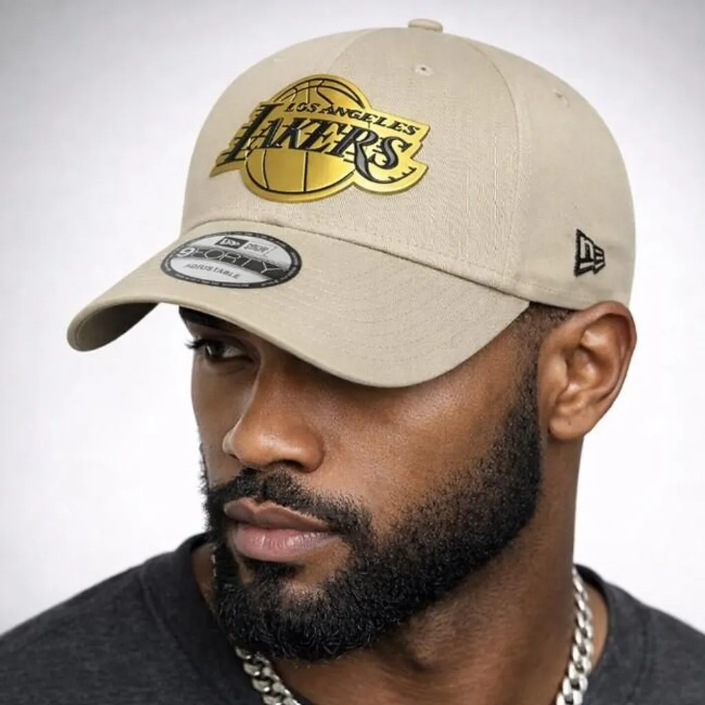 New Era 60771848 Beige: Il Cappello NBA Lakers per un Look Casual - 6