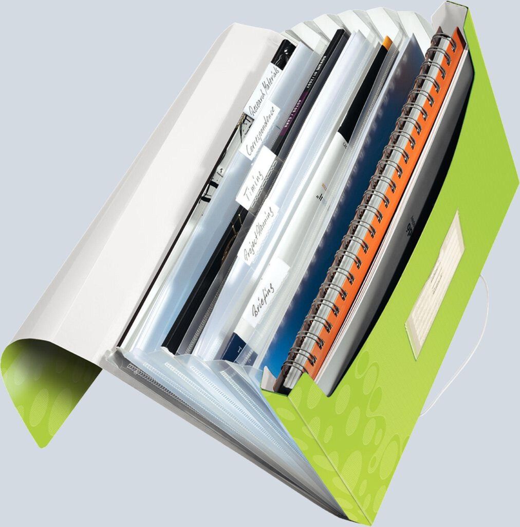 Leitz 45890054, A4, Polypropylen (PP), Grün, Porträt, 250 Produktbild 