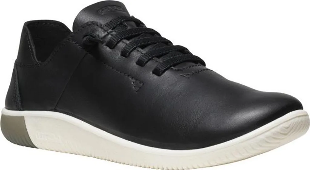 Chaussures KEEN KNX UNLINED W légères et aérées noir et blanc étoilé