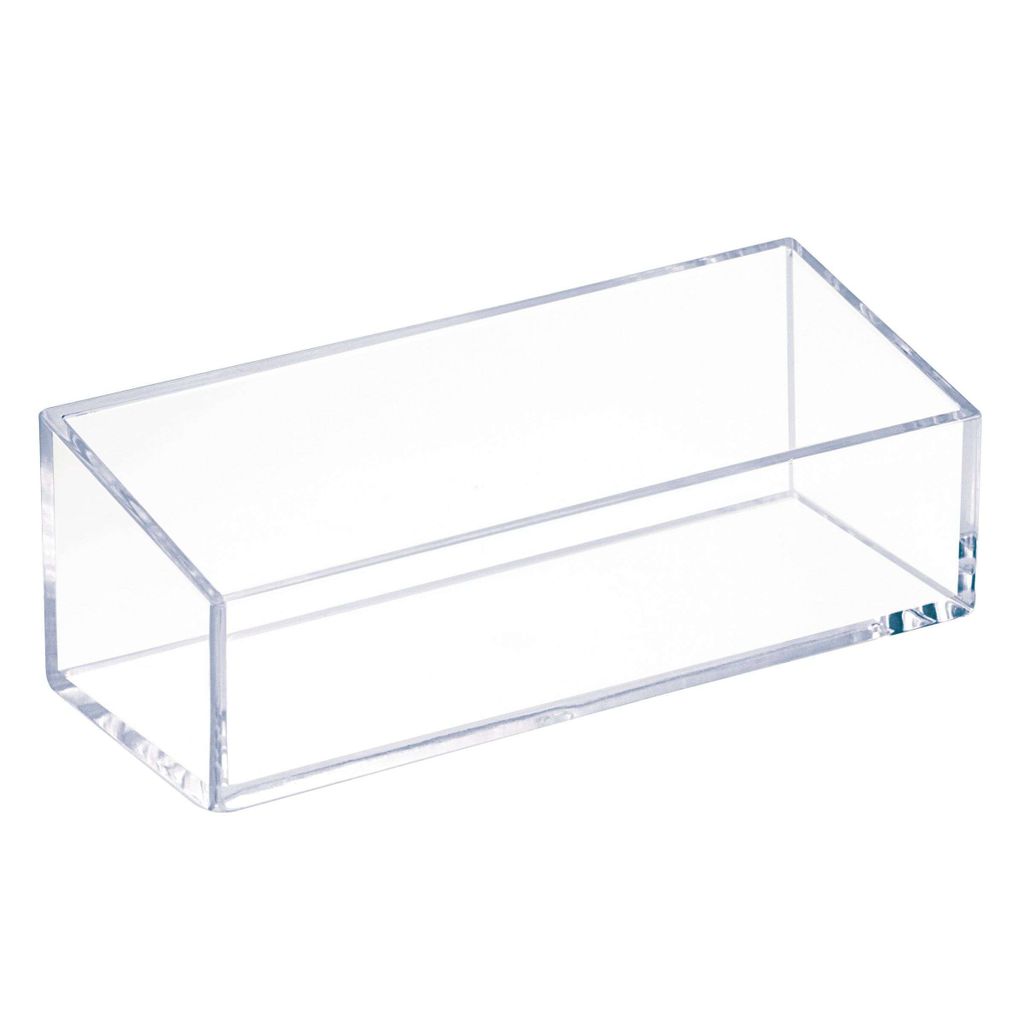 Badezimmer-Organizer, Make-up-Organizer, gewinkelt, transparent, Kunststoff - iDesign | Clarity