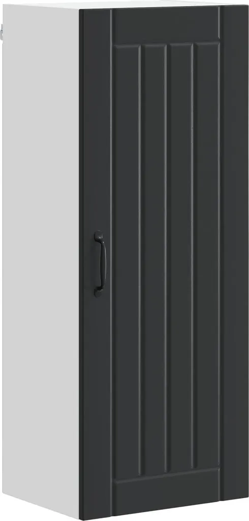 Mobile da Cucina Nero 40x31x100 cm | Armadietto Salvaspazio Legno